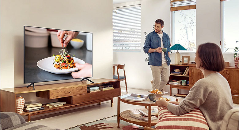 Smart Tivi Samsung 50 inch 4K UA50AU7700