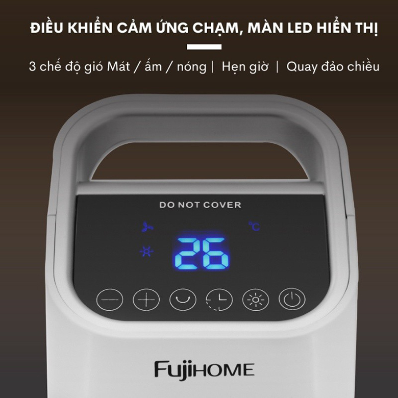Quạt sưởi gốm FH3000 điều khiển cơ
