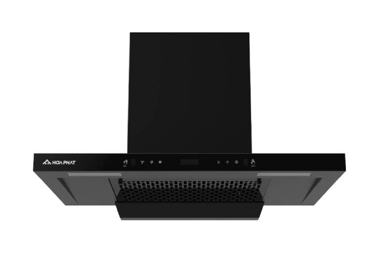 Máy hút mùi chữ T Hòa Phát HKH T0670H (đen)