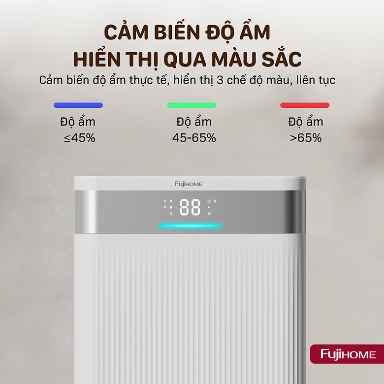 Hiệu suất hút ẩm vượt trội - Máy hút ẩm Fujihome DH30NW