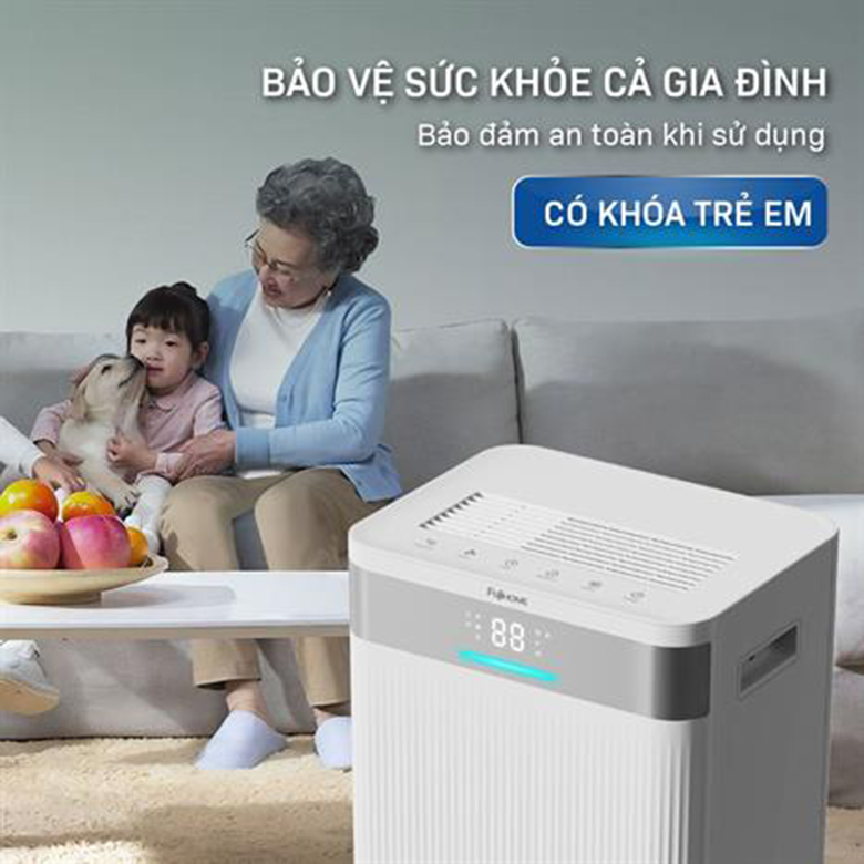 Tiện ích sử dụng linh hoạt - Máy hút ẩm Fujihome DH20NW