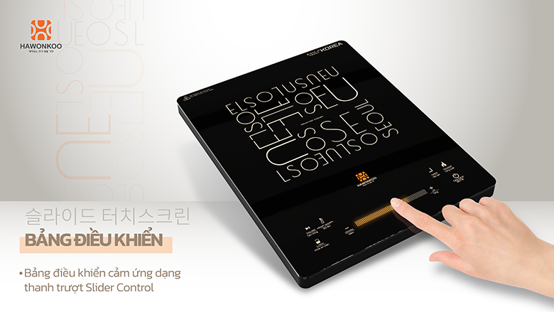 Bếp từ Hawonkoo Seoul SEOUL-CEH-109-I điều khiển cảm ứng