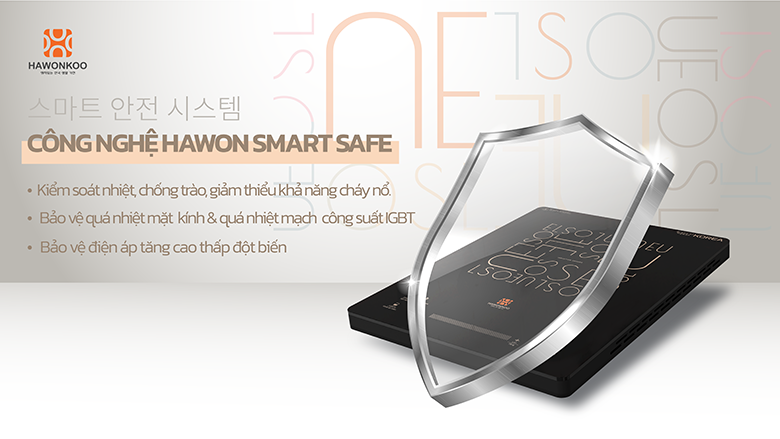 Bếp từ SEOUL-CEH-109-I bảo vệ quá nhiệt