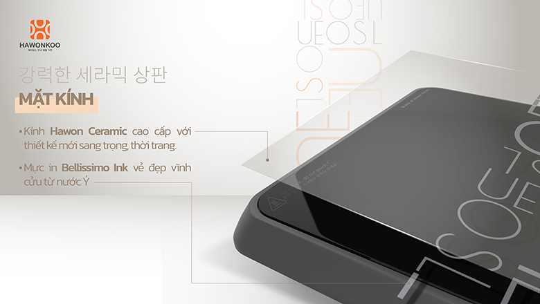 Bếp từ SEOUL-CEH-106-I-GR/CF kính chịu lực