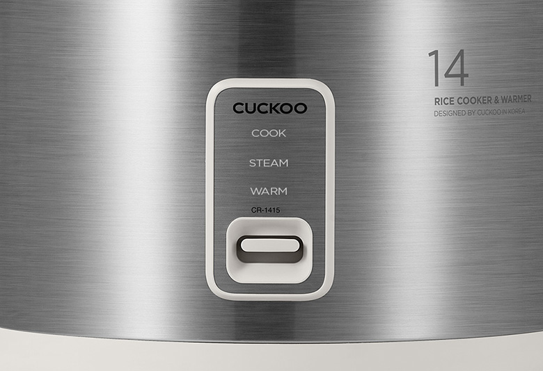 Nồi cơm Cuckoo CR-1415 điều khiển nút gạt tiện lợi