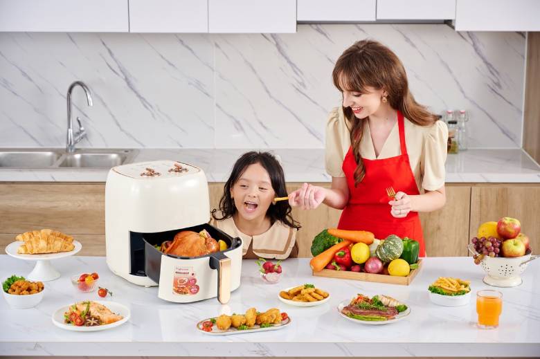  Nồi chiên không dầu Fujihome A6W 6.5 Lít