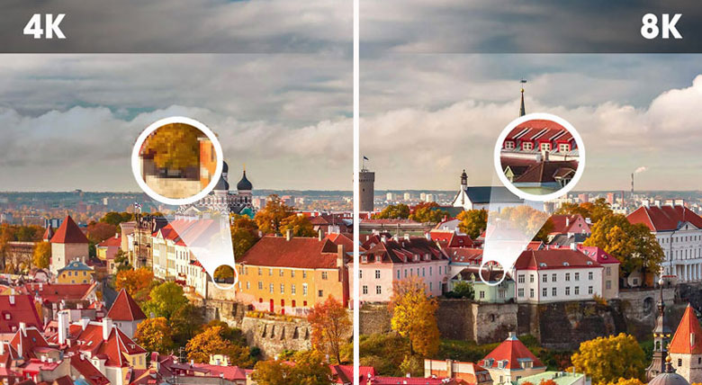 Tivi Samsung 8K siêu nét