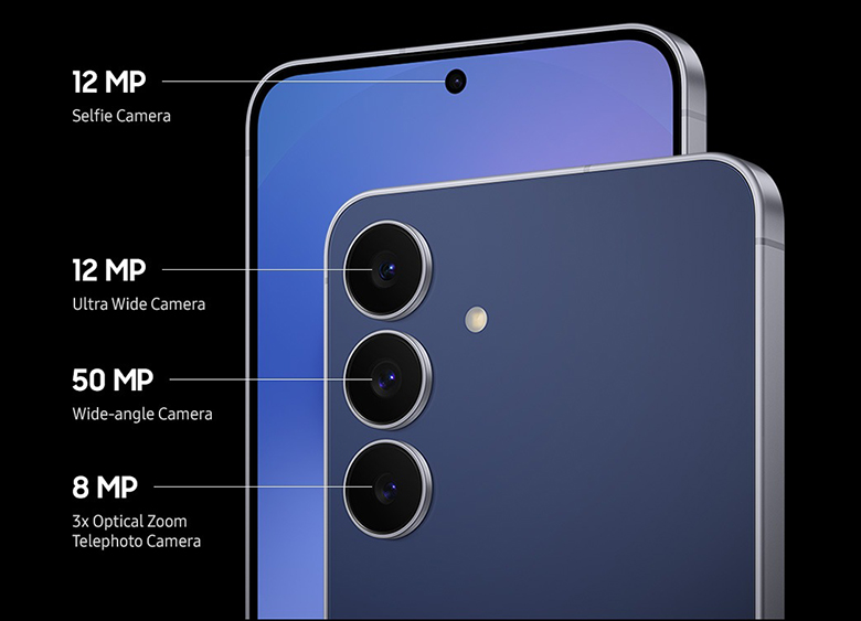 Điện thoại Samsung Galaxy S25 FE cụm camera