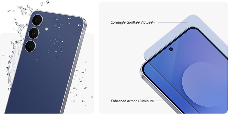 Galaxy S25 Fe  Xanh Navy chống nước IP68