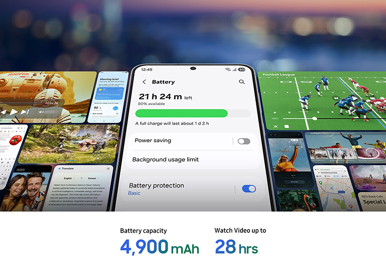 Galaxy S25 Fe pin khủng