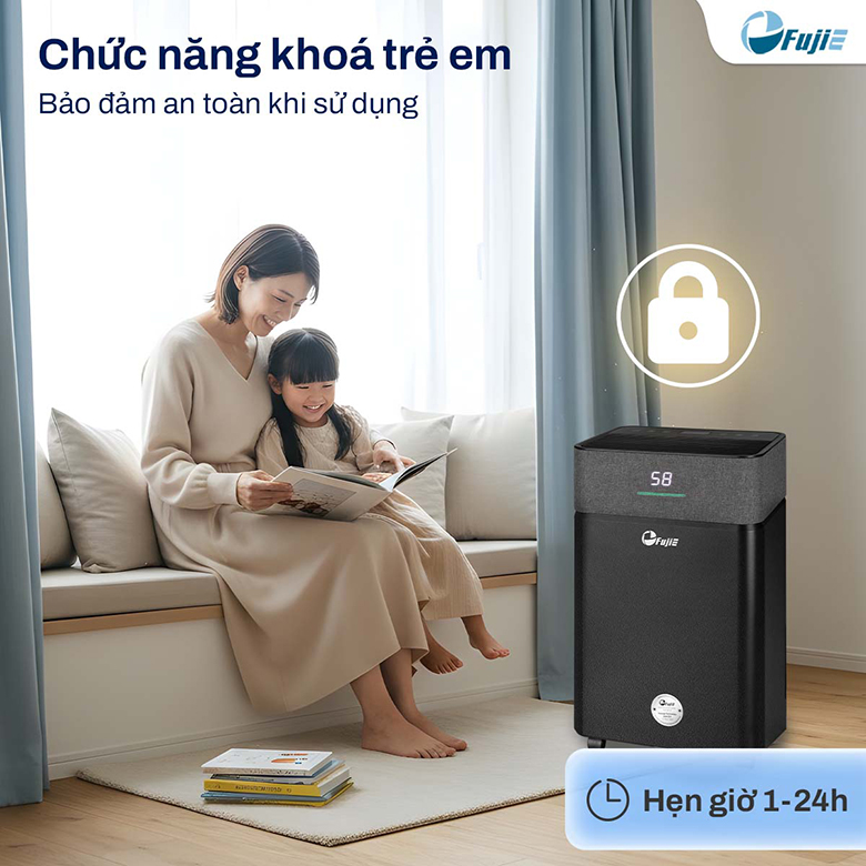An toàn sử dụng - Máy hút ẩm Fujie HM-920ED