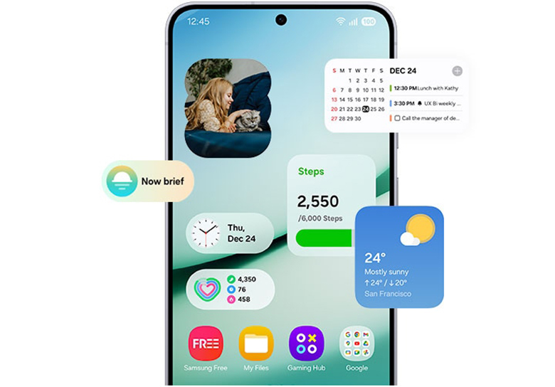 samsung galaxy s25 FE giao diện one ui