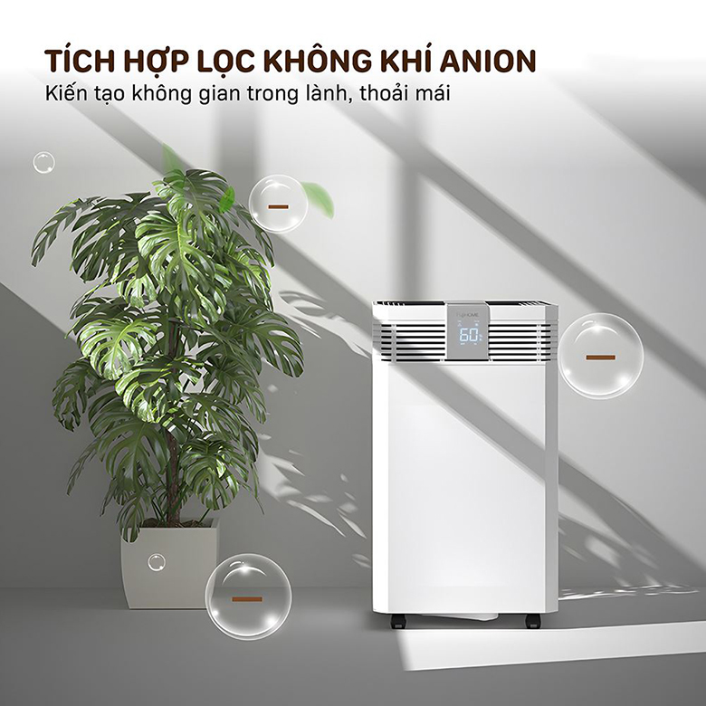 Cảm biến độ ẩm thông minh - Máy hút ẩm Fujihome DH60W-HEPA