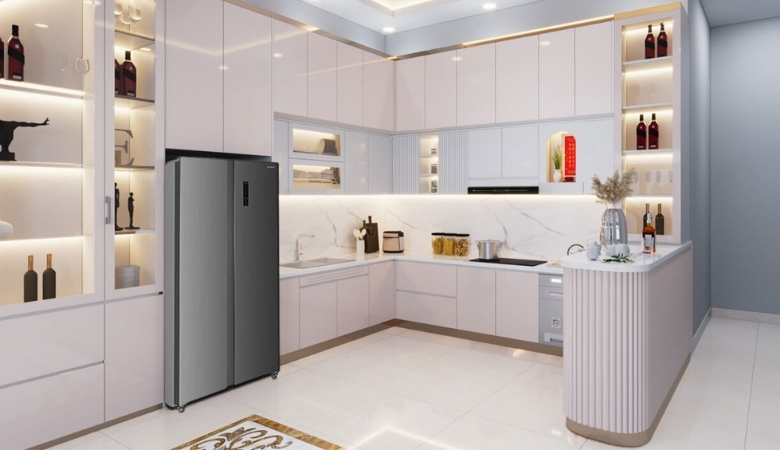 Tủ lạnh Sharp side by side