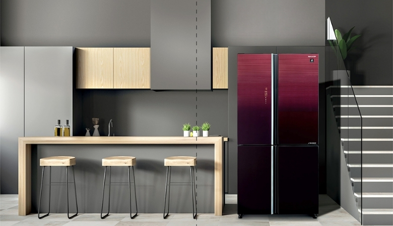 Tủ lạnh Sharp nhiều ưu điểm nổi bật về thiết kế và tính năng