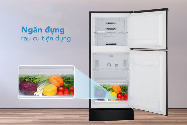 Tủ lạnh Funiki với ngăn rau củ riêng biệt