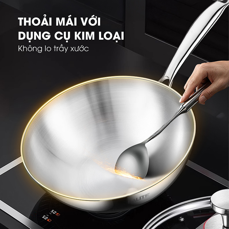 Dễ vệ sinh an toàn - Chảo xào Kalite KWP2601 size 26cm