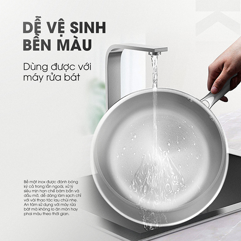 Dễ vệ sinh, tiện sử dụng - Chảo rán Kalite KFP2603 size 26cm