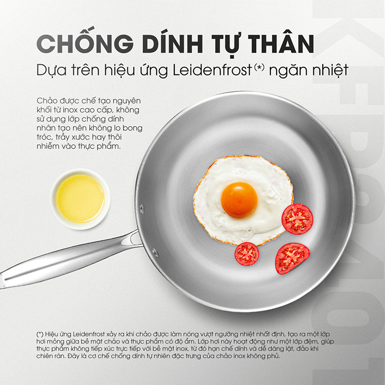 An toàn tuyệt đối - Chảo rán Kalite KFP2603 size 26cm