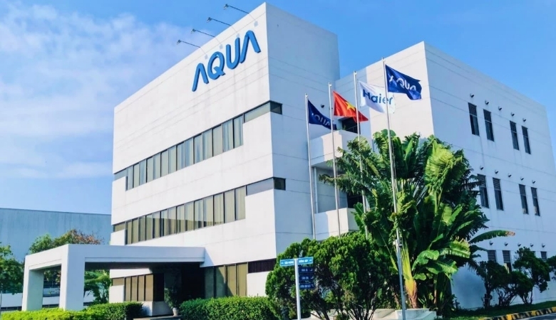 Máy giặt Aqua sản xuất theo công nghệ Nhật Bản