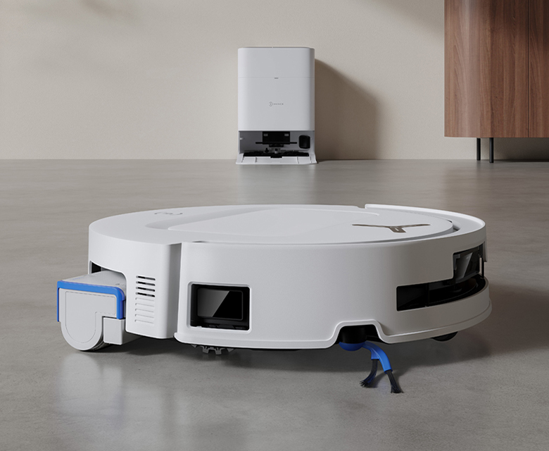 Robot hút bụi lau nhà Ecovacs T80 Omni Trắng di chuyển linh hoạt