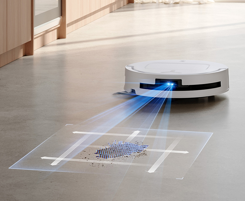  Ecovacs T80 Omni công nghệ nhận diện vết bẩn