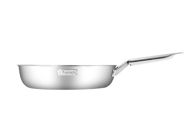 Chảo inox nguyên khối phủ sứ an toàn EL-2865CG24 