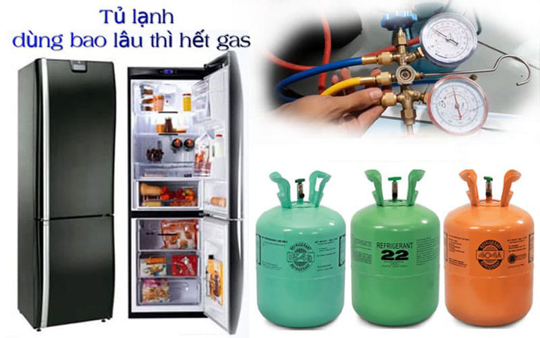 Tủ lạnh sử dụng bao lâu thì hết ga? Bạn cần nên biết
