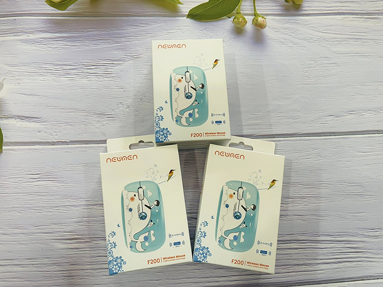  Chuột không dây Newmen F200 BABY WHALE