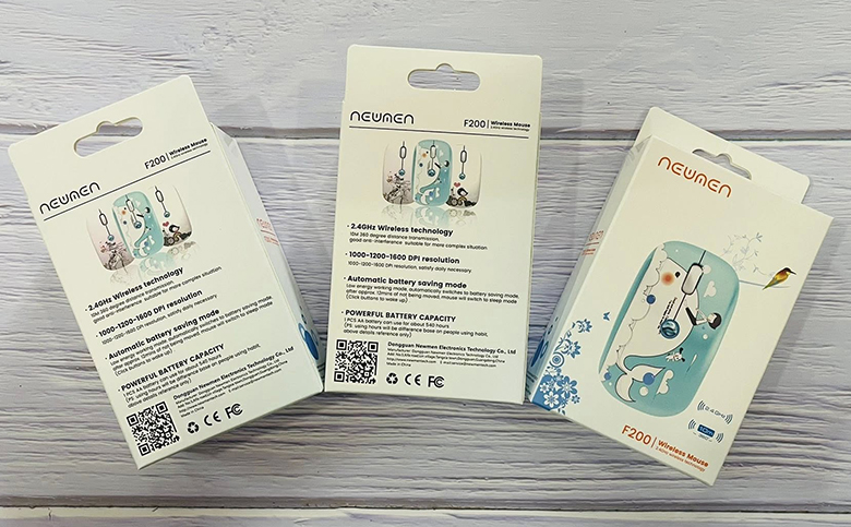  Chuột không dây Newmen F200 độ nhạy cao