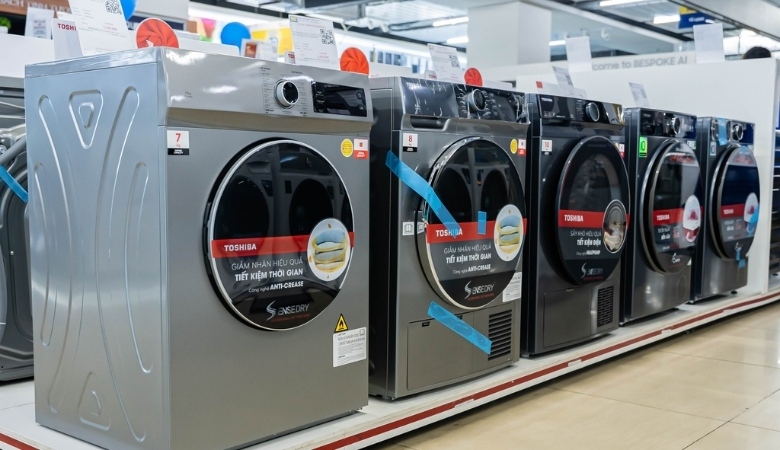 Mua máy giặt Toshiba chính hãng tại Điện máy HC