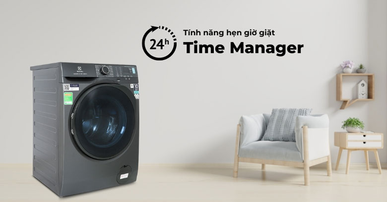 Máy giặt Electrolux với tiện ích Time Manager