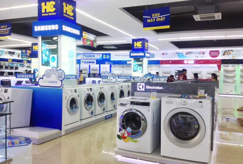 Mua máy giặt Electrolux chính hãng tại Siêu thị Điện máy HC