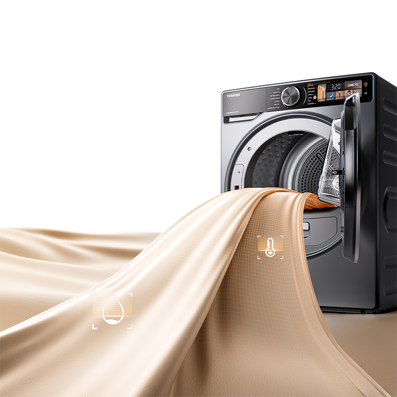 Toshiba 10 kg TD-T25BS110HWV(MG) có cảm biến