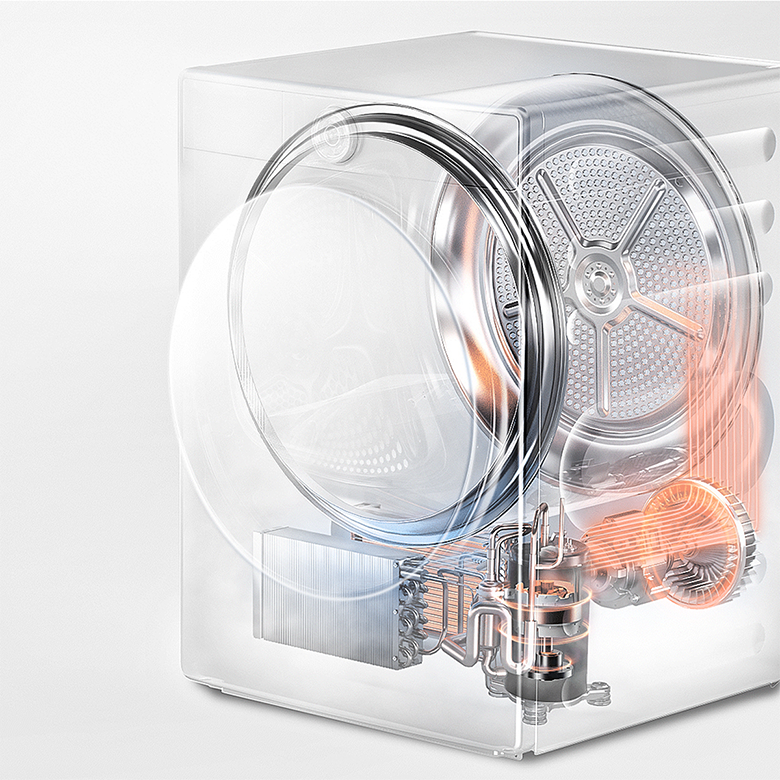 Toshiba 10 kg TD-T25BS110HWV(MG) sấy tối ưu