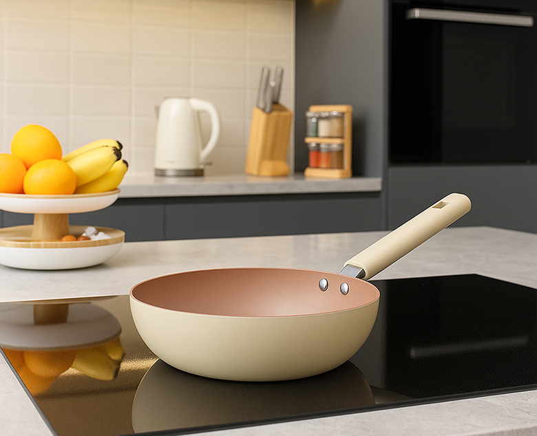 Lớp chống dính Ceramic - Chảo chống dính Ceramic Elmich EL5980BE28 