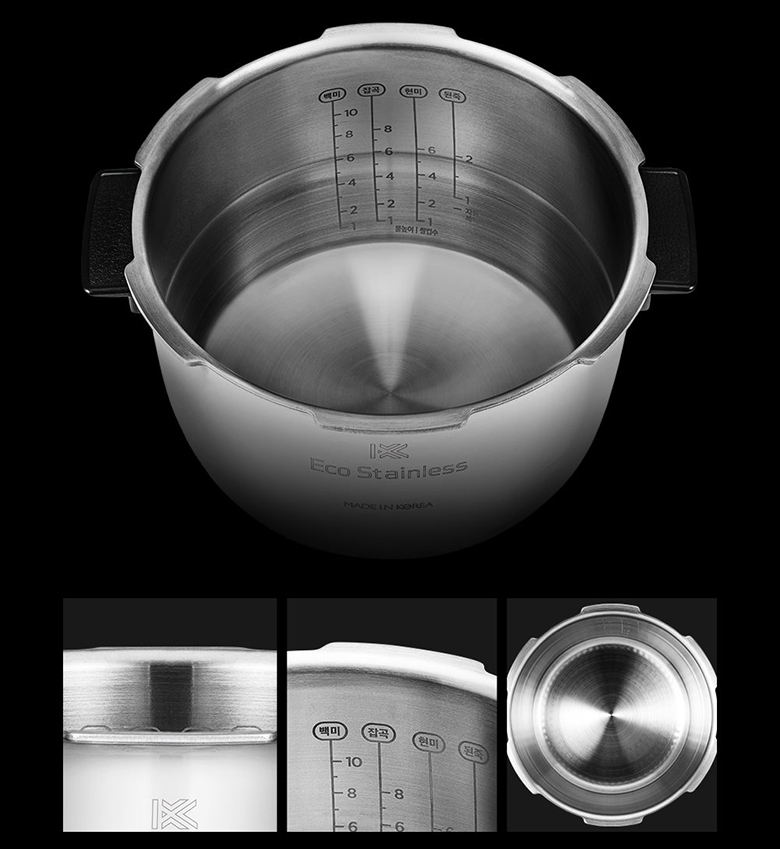 Nồi cơm áp suất điện tử Cuckoo 1.8 lít CRP-CHAS109FW lòng nồi