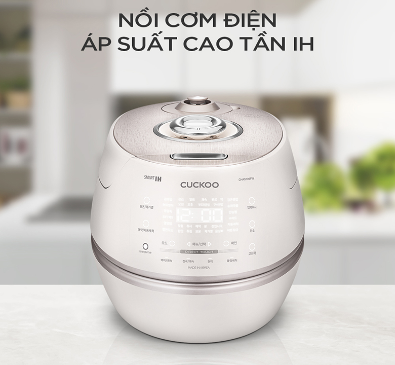 Nồi cơm áp suất điện tử Cuckoo 1.8 lít CRP-CHAS109FW