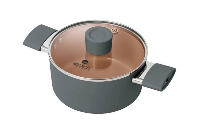 Bộ nồi chống dính Ceramic Elmich EL5240GL01 - Cấu tạo đa lớp dày dặn