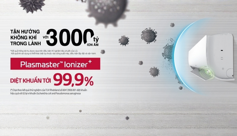 Công nghệ lọc khí điều hoà LG