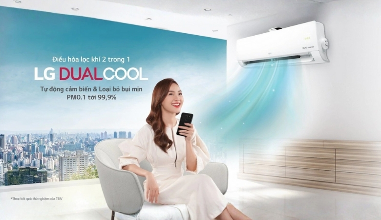 Lựa chọn giữa inverter và dual inverter điều hoà LG