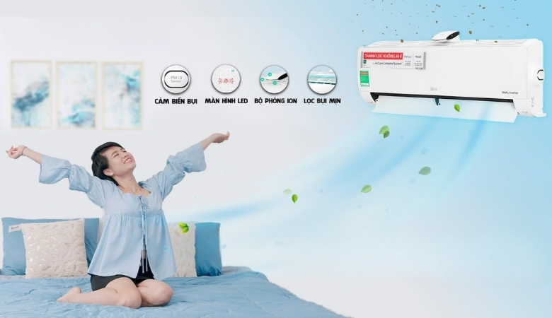 Điều hoà LG nhiều tiện ích thông minh