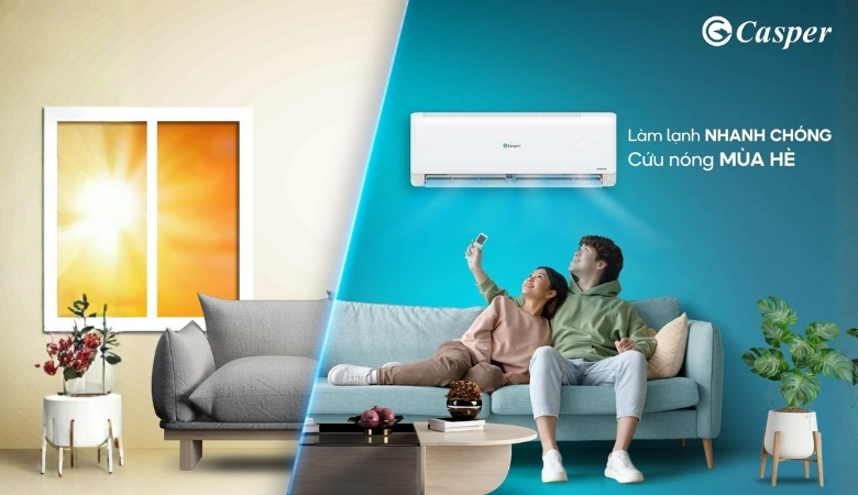 Mua điều hòa Casper chính hãng tại Điện máy HC