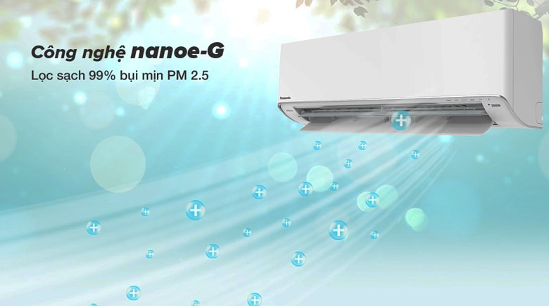 Điều hòa Panasonic với công nghệ Nanoe G