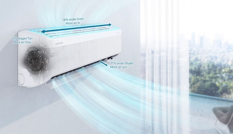 Điều hòa Samsung công nghệ làm lạnh tiên tiến