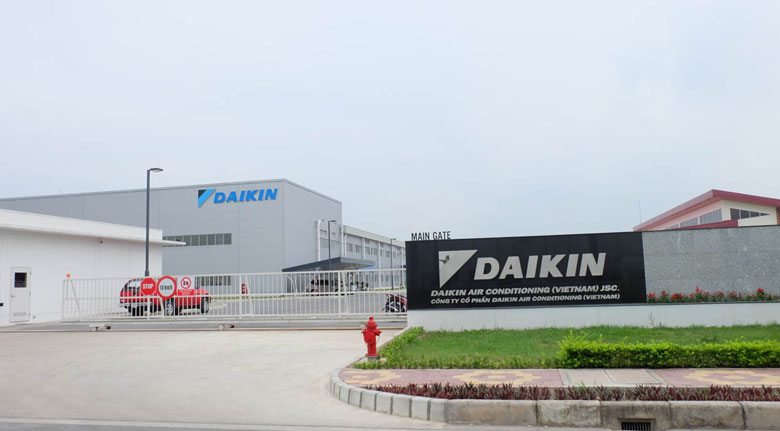 Điều hòa Daikin đến từ Nhật Bản, trực thuộc Tập đoàn Daikin Industries Ltd.
