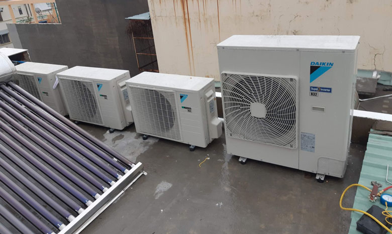 Đặt dàn nóng điều hòa Daikin nơi thoáng mát