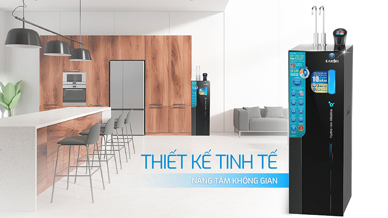 Máy lọc nước nóng lạnh Karofi KAE-S86 sở hữu thiết kế thời thượng