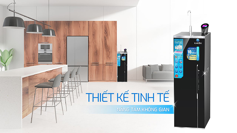 Máy lọc nước Karofi KAE-S68 PRO sở hữu thiết kế thời thượng