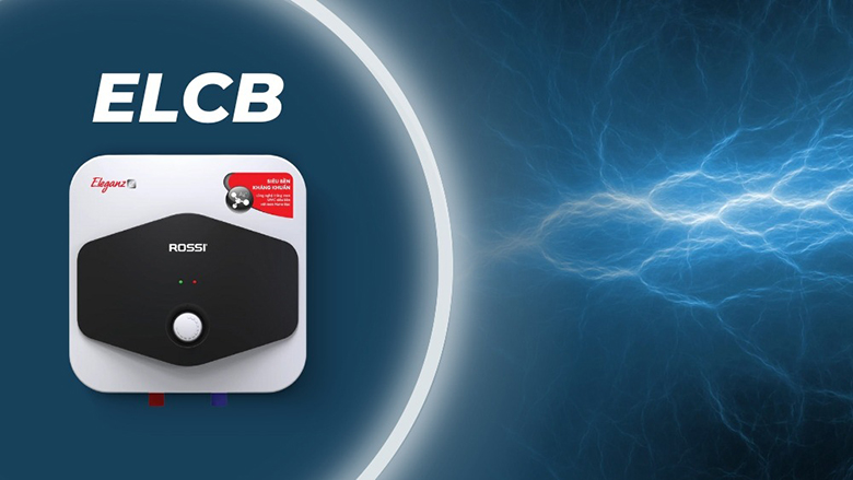 Bộ bảo vệ an toàn đa tầng - Bình nước nóng gián tiếp Rossi Eleganz-C 15 Lít REC15SQ